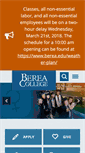 Mobile Screenshot of berea.edu