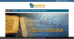 Desktop Screenshot of berea.edu.pl