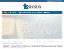 Tablet Screenshot of berea.edu.pl